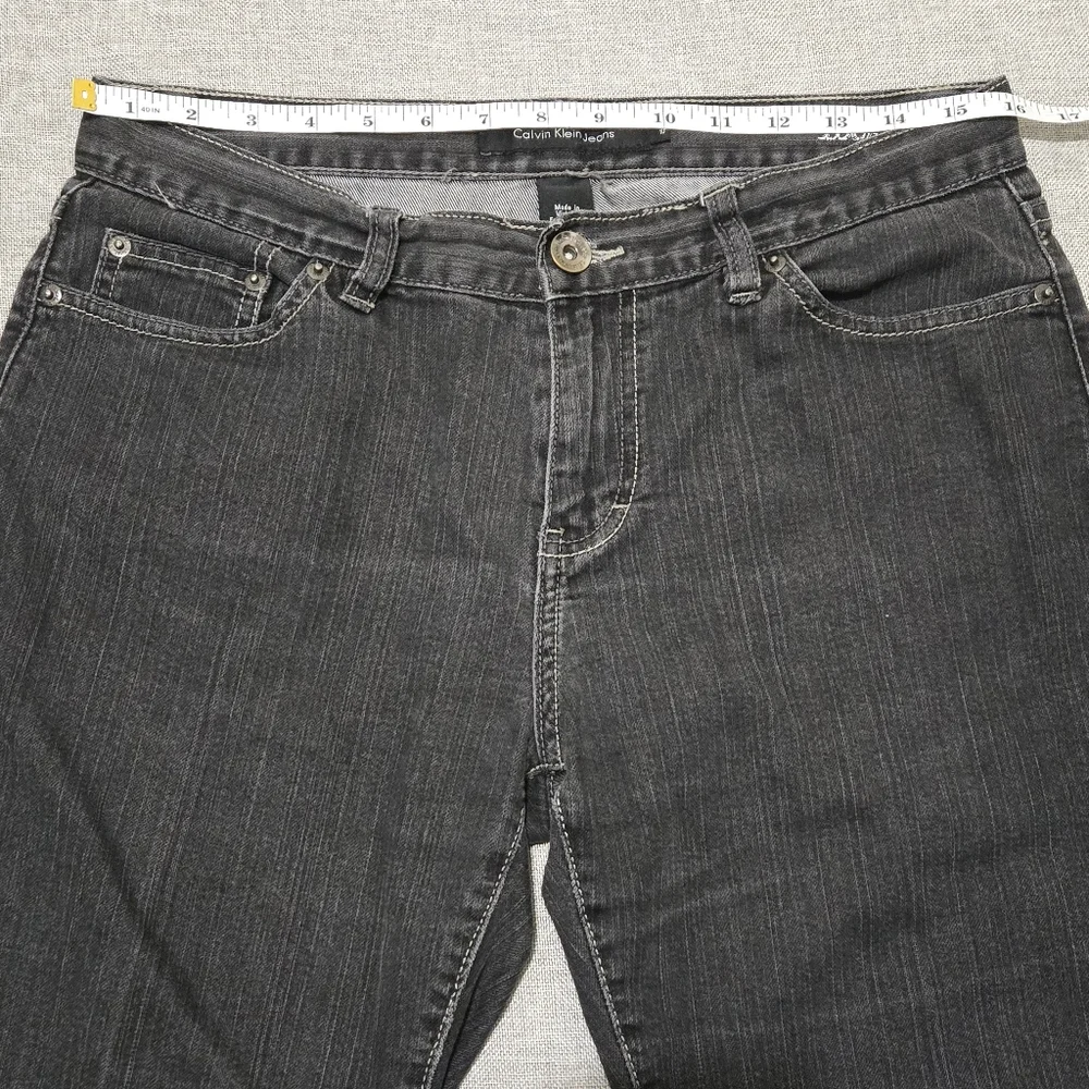 Calvin Klein Vintage Y2K Black Bootcut Jeans Size 10